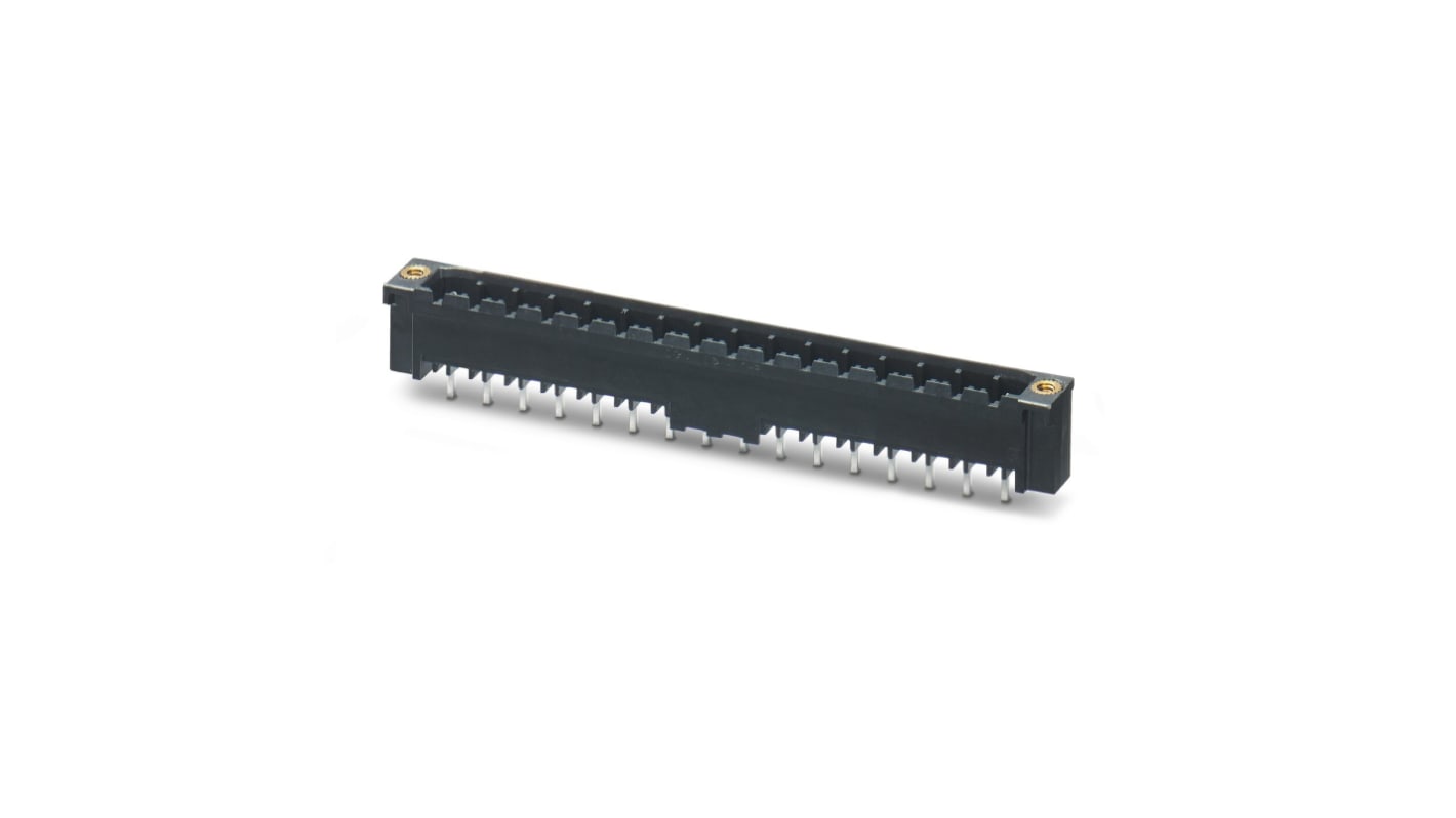 Phoenix Contact CCV Series Straight PCB Header, 14 Contact(s), 5mm Pitch, 1 Row(s)