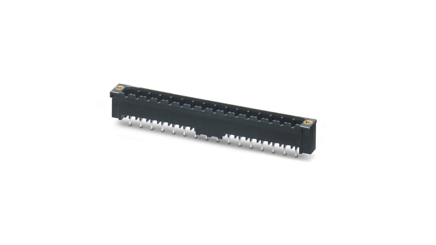 Phoenix Contact CCV Series Straight PCB Header, 18 Contact(s), 5mm Pitch, 1 Row(s)