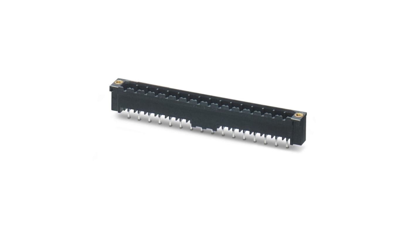 Phoenix Contact CCV Series Straight PCB Header, 19 Contact(s), 5mm Pitch, 1 Row(s)