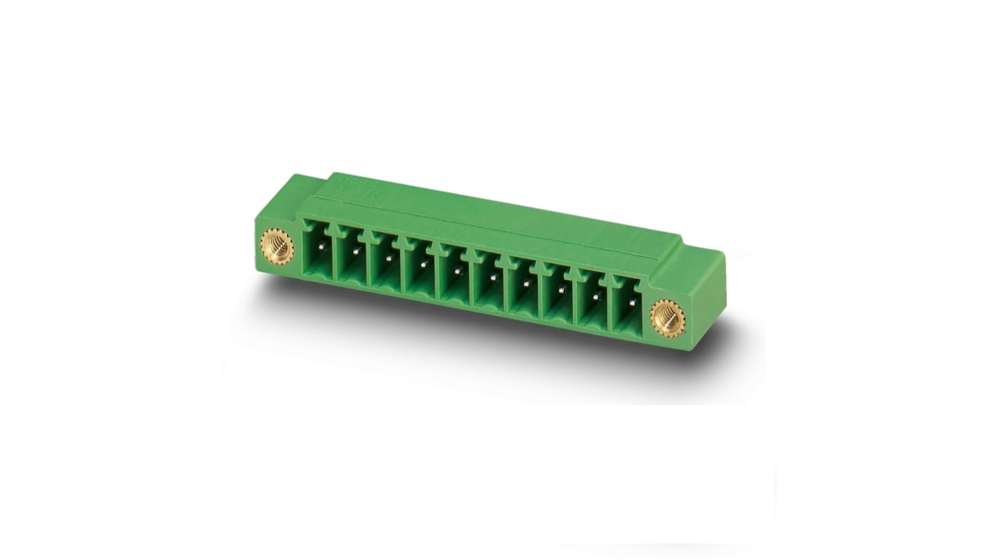 Phoenix Contact MC Series Straight PCB Header, 6 Contact(s), 3.5mm Pitch, 1 Row(s)