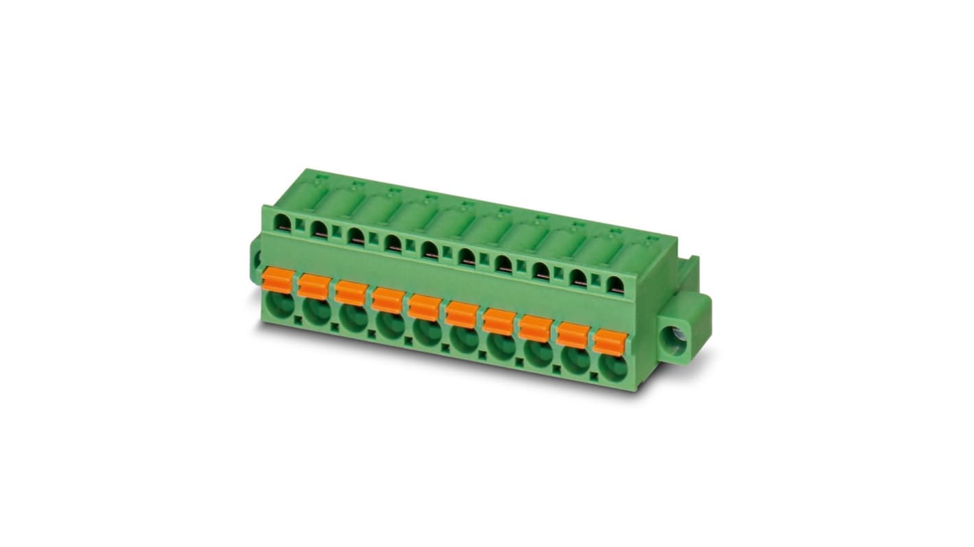 Phoenix Contact FKC Series Straight PCB Connector, 4 Contact(s), 5mm Pitch, 1 Row(s)