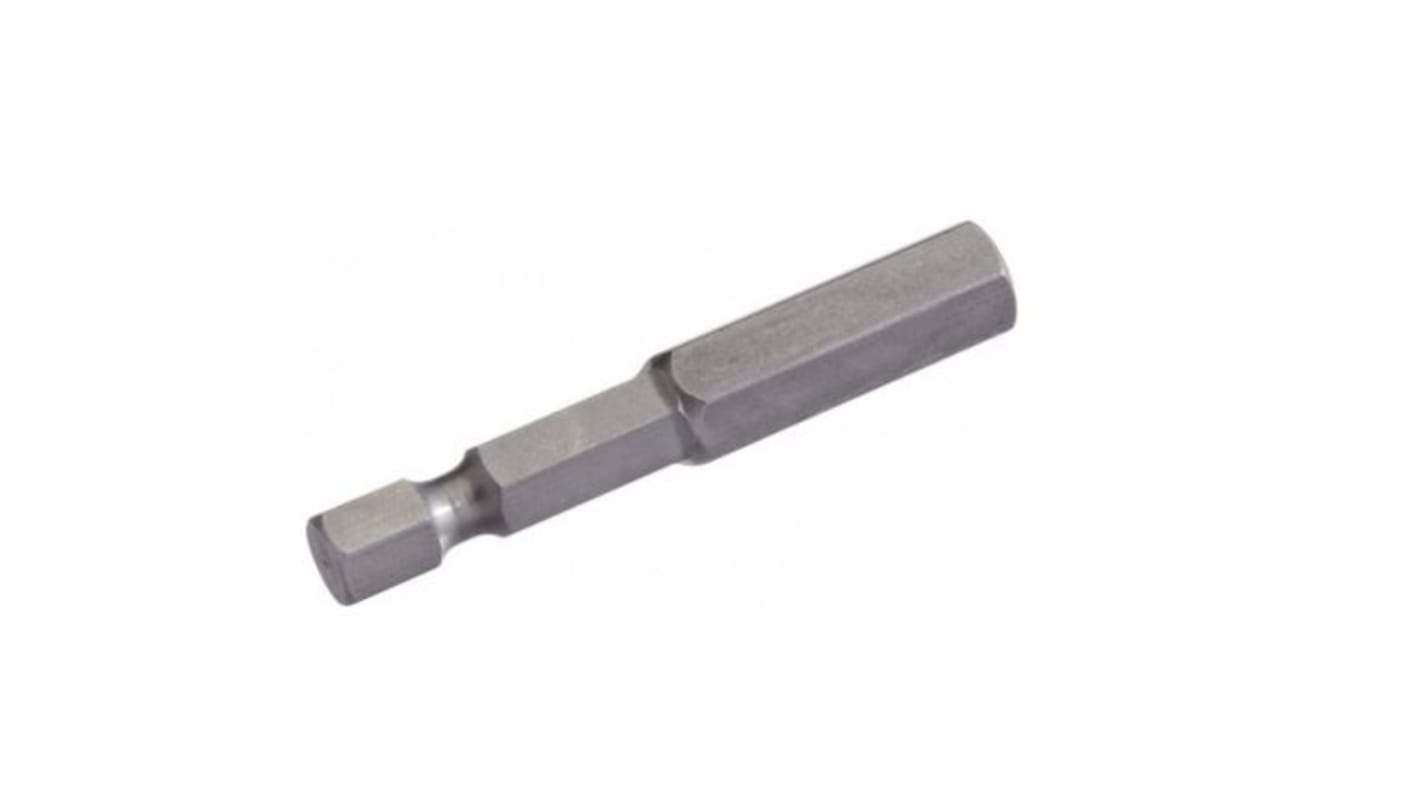 SAM Square Screwdriver Bit, 1/4 in Tip, 1/4 in Drive, Square Drive, 50 mm Overall