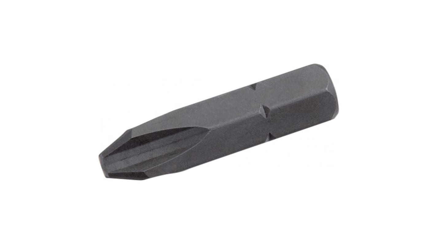 SAM Square Screwdriver Bit, 1/4 in Tip, 5/16 in Drive, Square Drive, 35 mm Overall