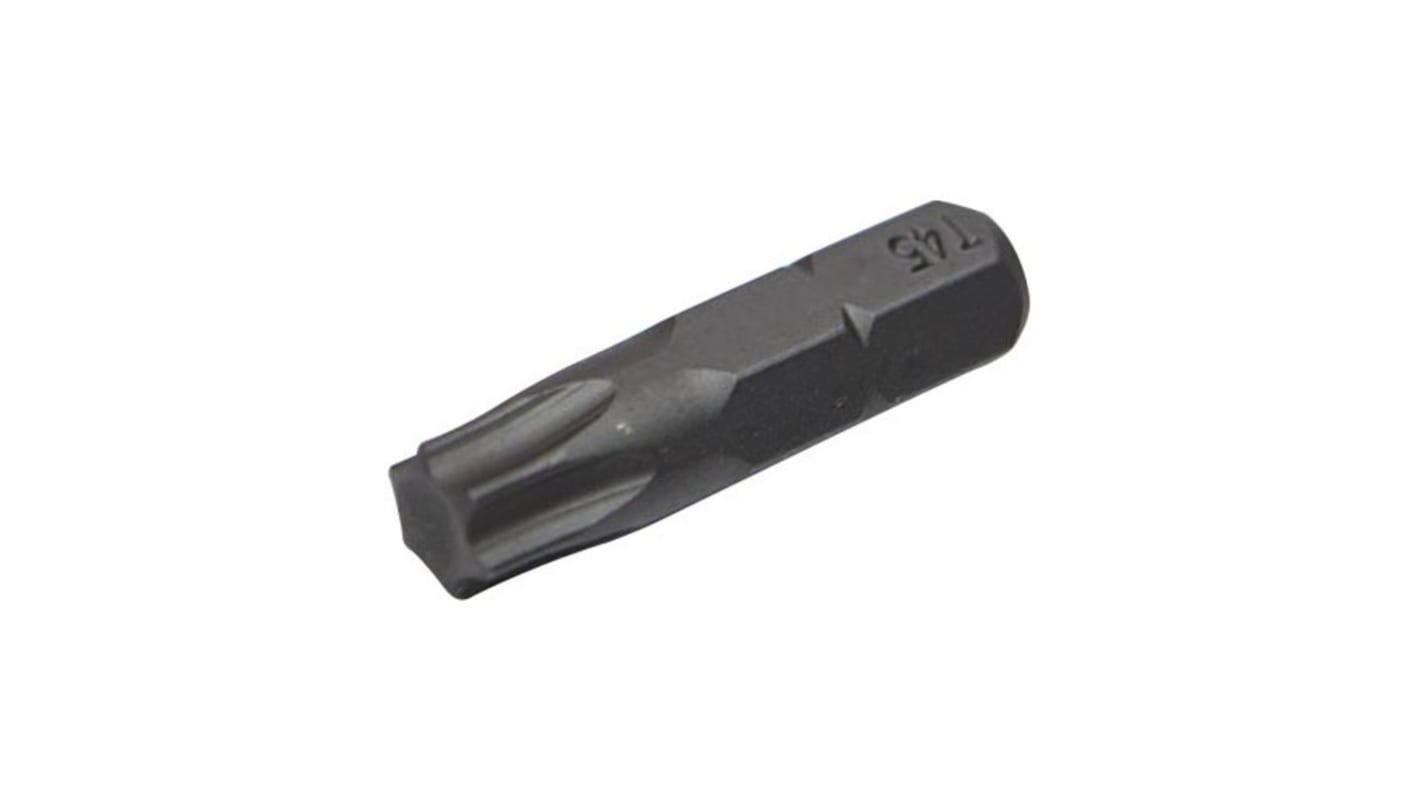 SAM Square Screwdriver Bit, 1/4 in Tip, 5/16 in Drive, Square Drive, 35 mm Overall