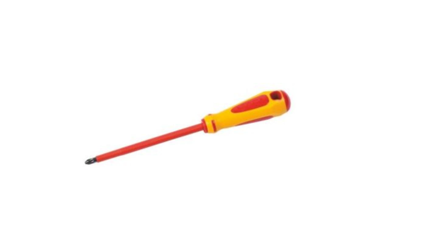 SAM Crosshead and Word Head Insulated Screwdriver, 5 mm Tip, VDE/1000V