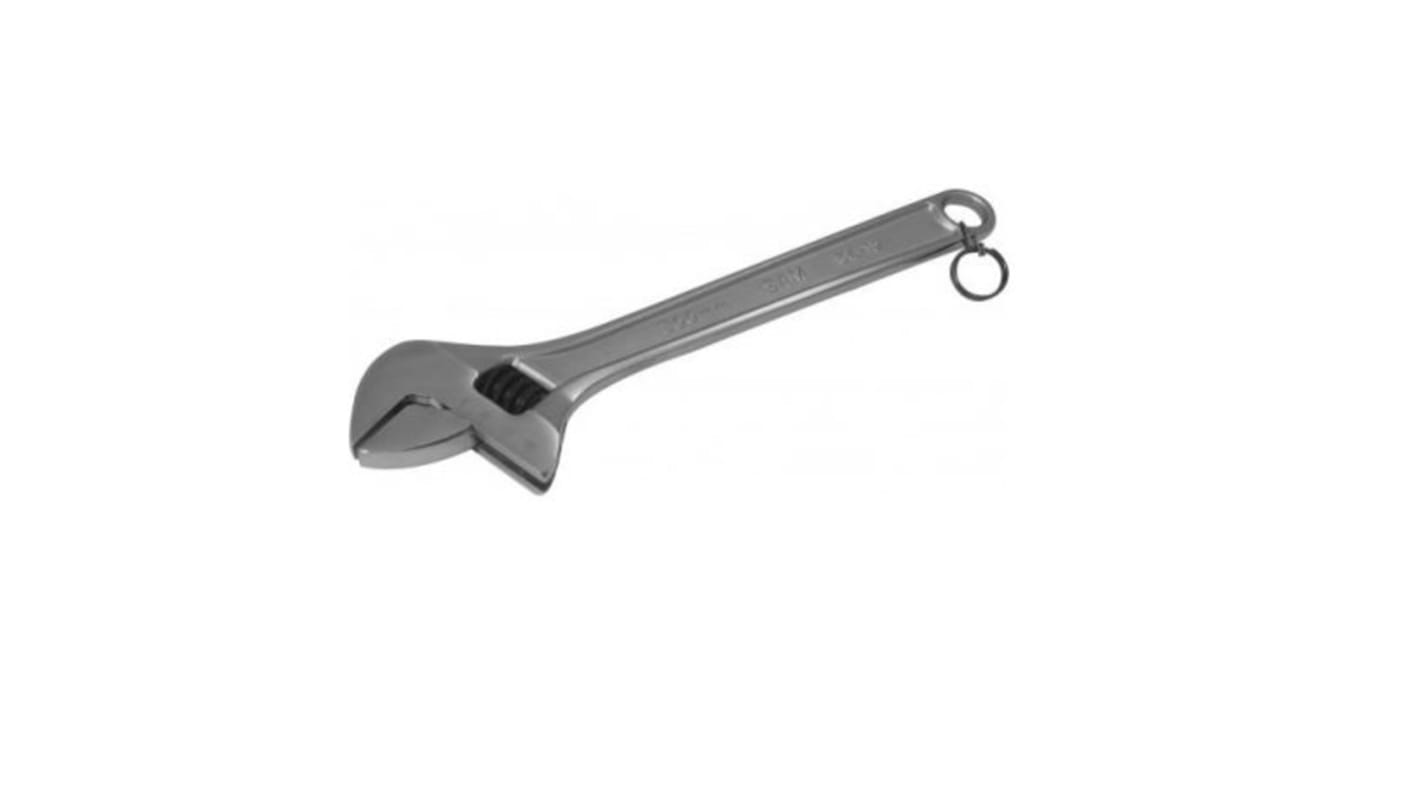 SAM Adjustable Spanner, 385 mm Overall, 45mm Jaw Capacity, Straight Handle