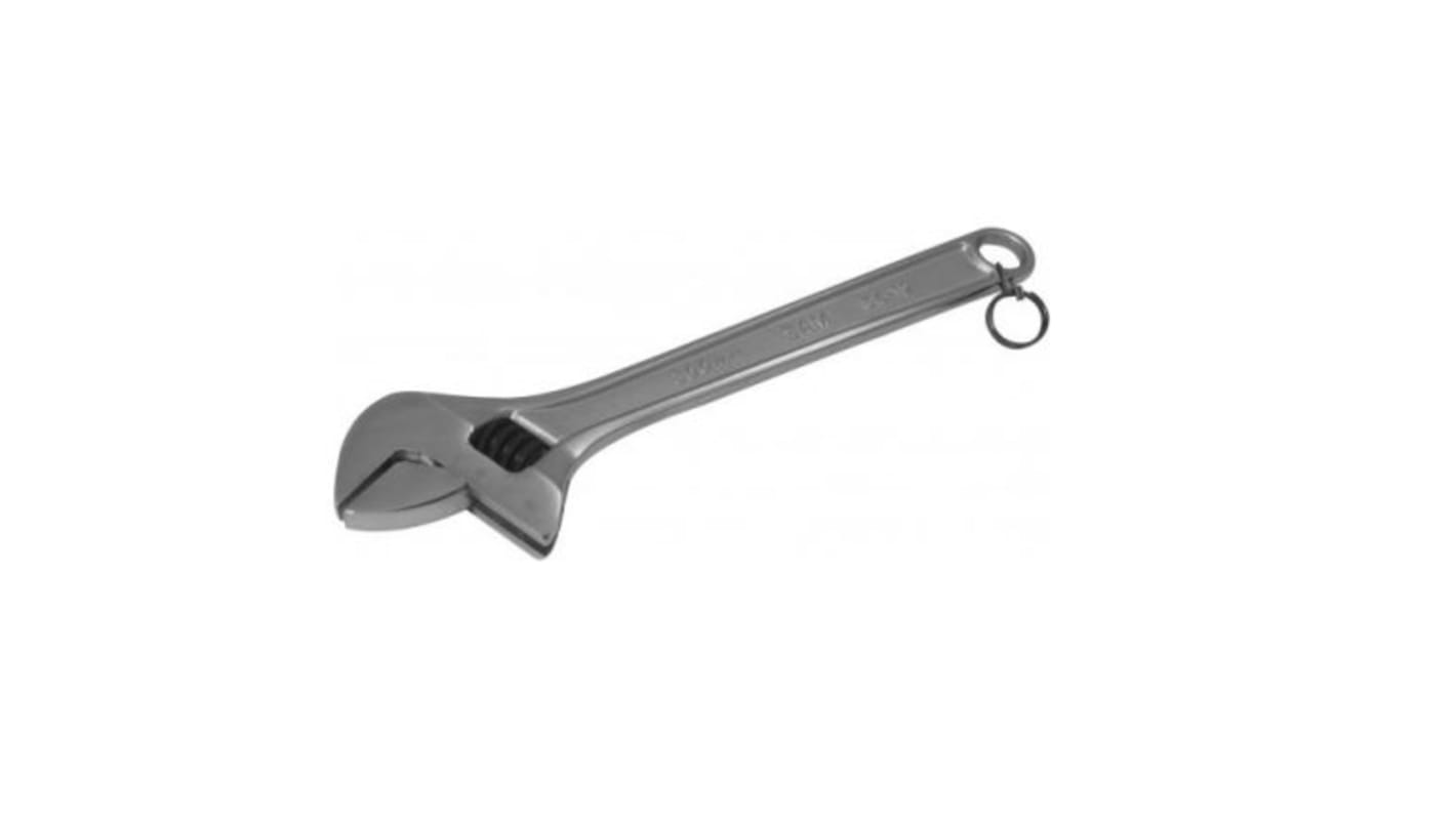 SAM Adjustable Spanner, 204 mm Overall, 8mm Jaw Capacity, Straight Handle