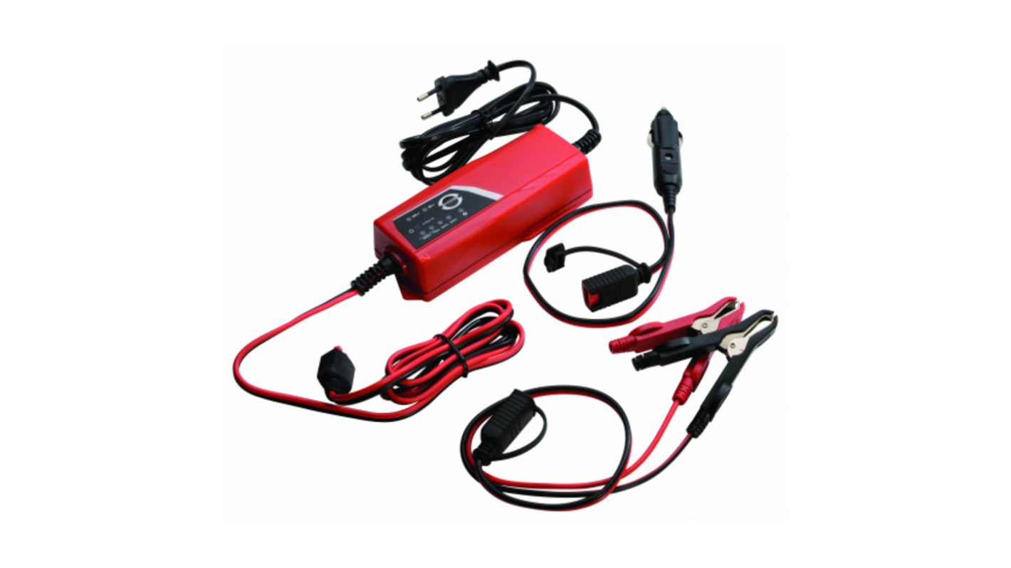 SAM CHB-12 Battery Charger For 6 V, 12 V 24V with EU plug