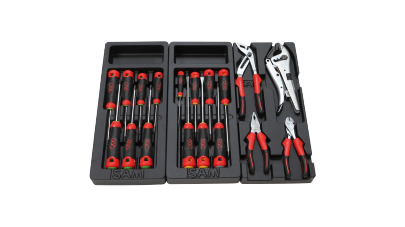 SAM 131 Piece Automotive Tool Kit Tool Kit with Case