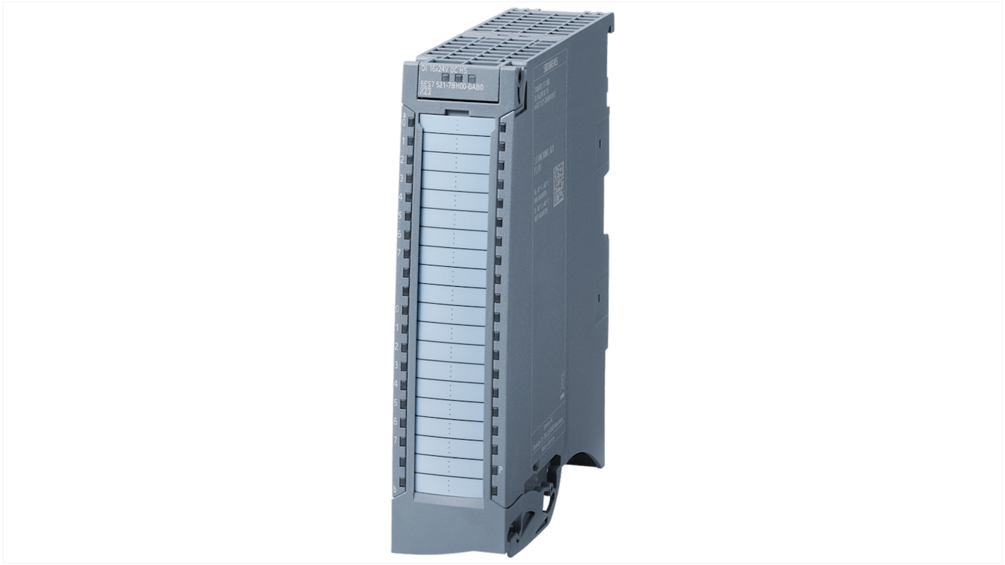 Módulo de E/S PLC Siemens SIMATIC S7-1500, 24 V CC, 16 entradas tipo Digital, 16 salidas tipo Codificador, comunicación