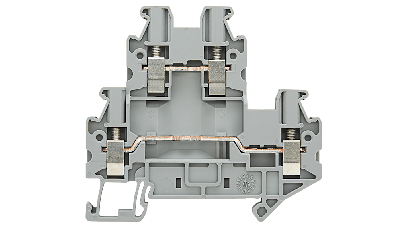 Siemens 8WH Series Fuse Terminal for Use with DIN Rail