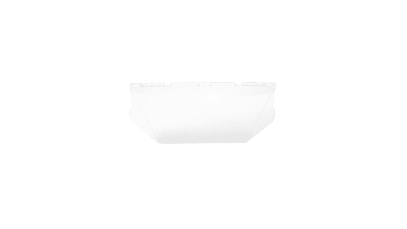 MSA Safety Transparente Portavisor de casco de seguridad 10115840 Policarbonato Protector de barbilla