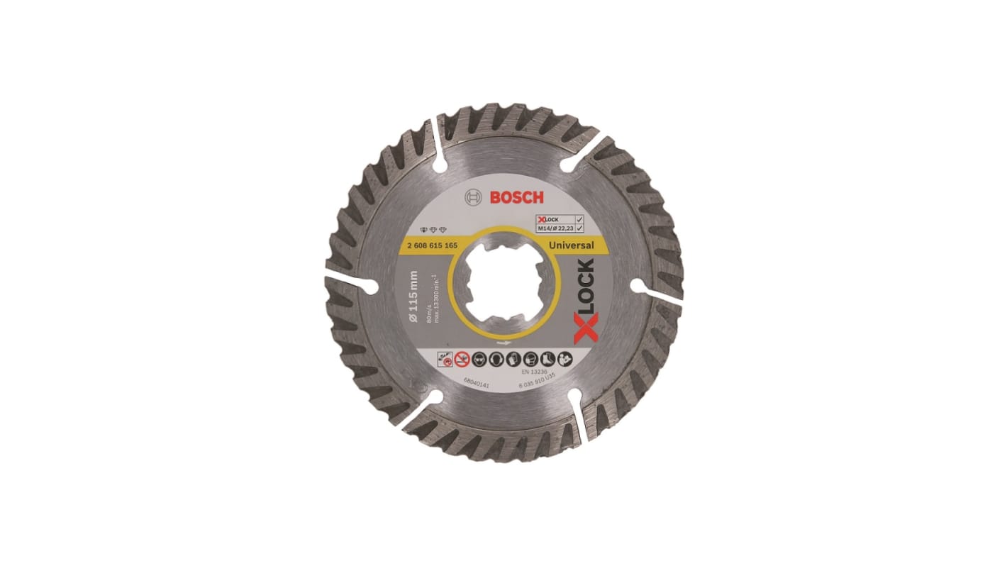 Lame de scie circulaire Bosch pour Béton, Marbre, Acier X 1