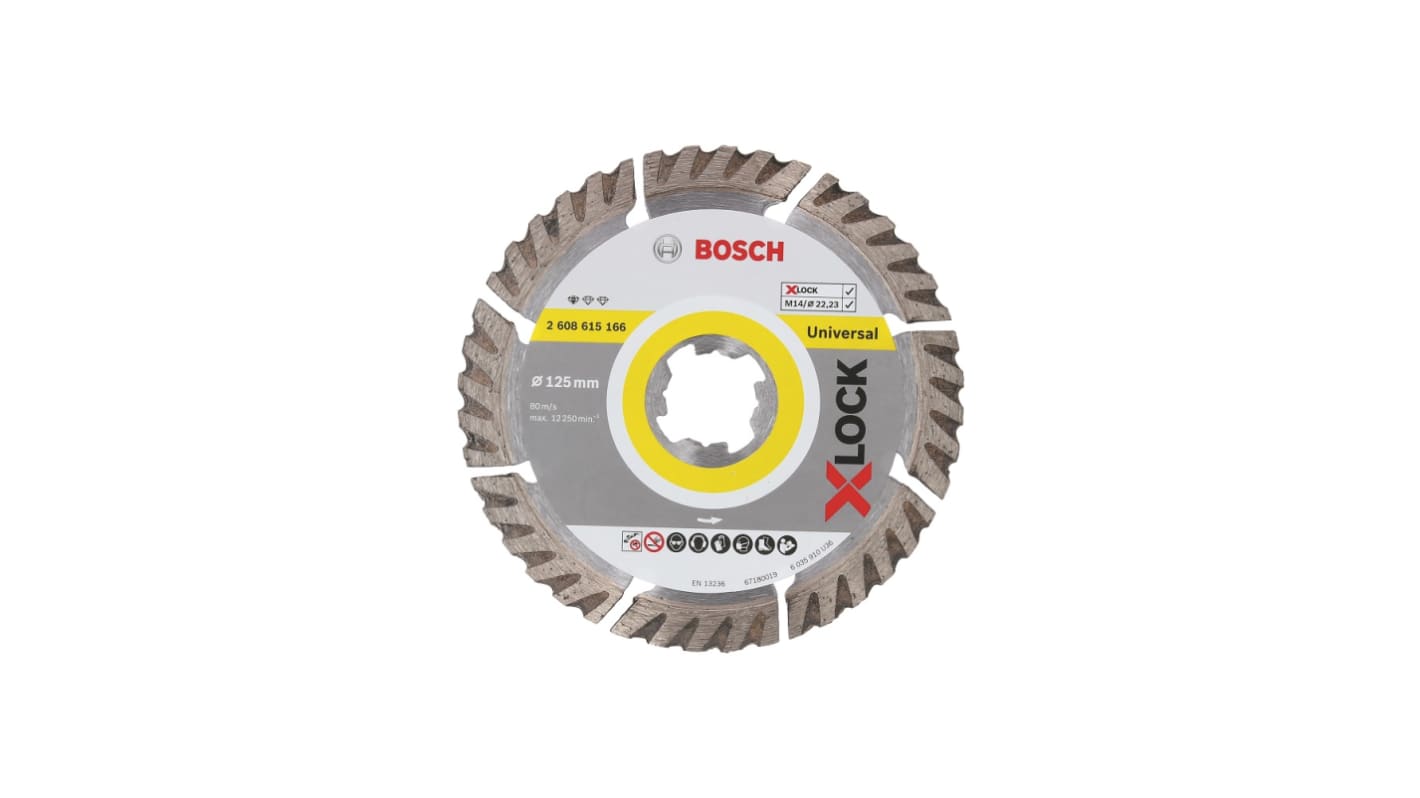 Lame de scie circulaire Bosch pour Béton, Marbre, Acier X 1