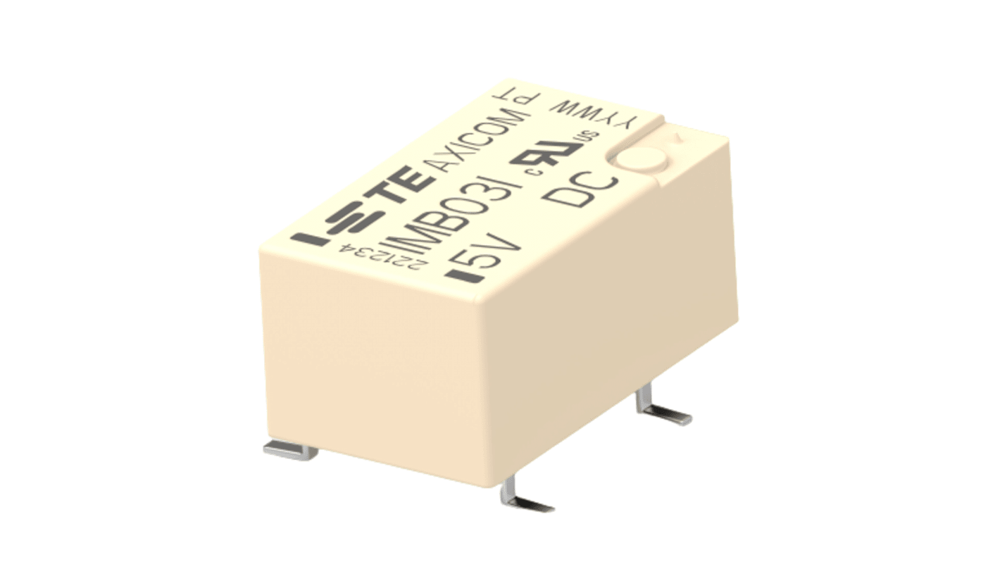 TE Connectivity PCB Mount Signal Relay, 5V Coil, 2A Switching Current