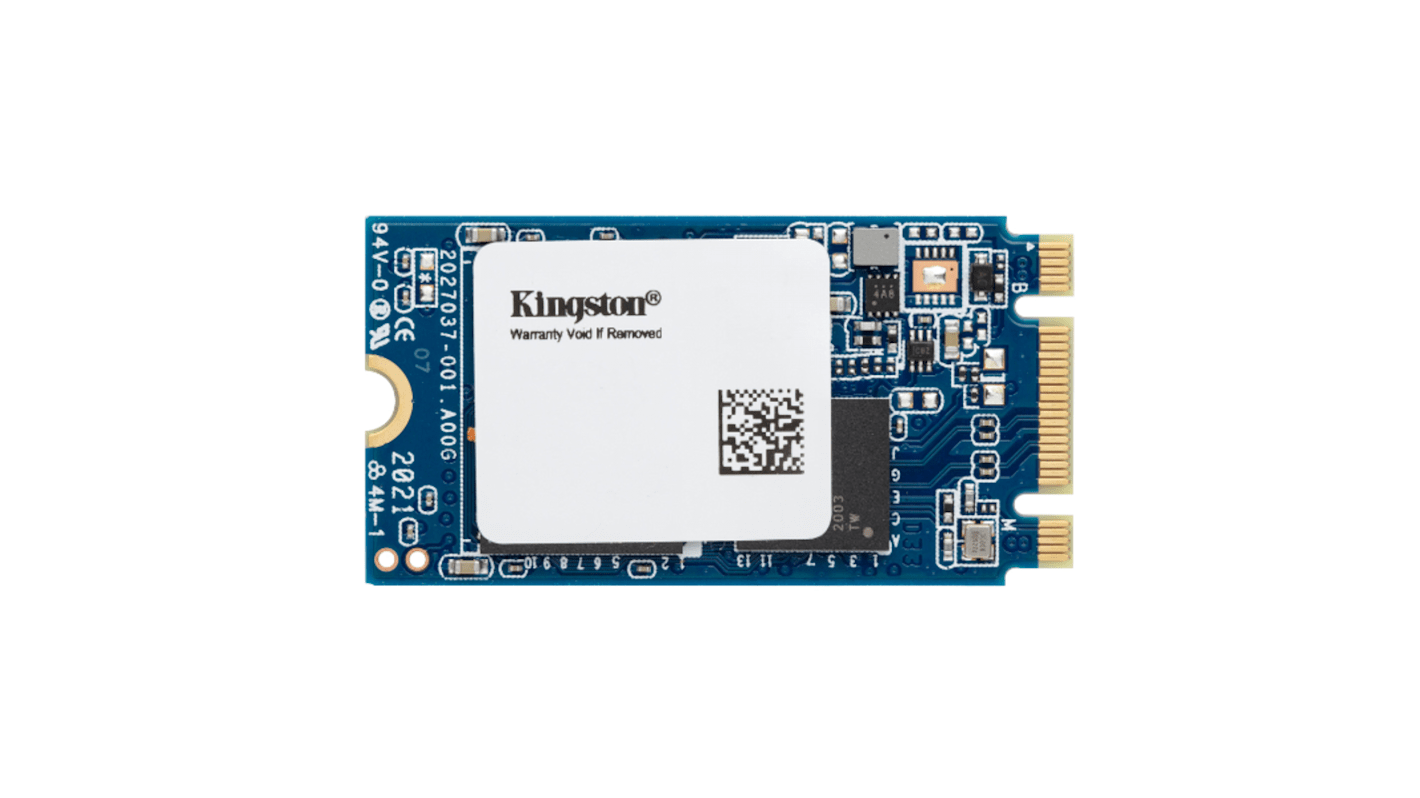 Kingston Design-In-Industrie, M.2 2242 Intern SSD SATA III Industrieausführung, 3D TLC, 512 GB, SSD