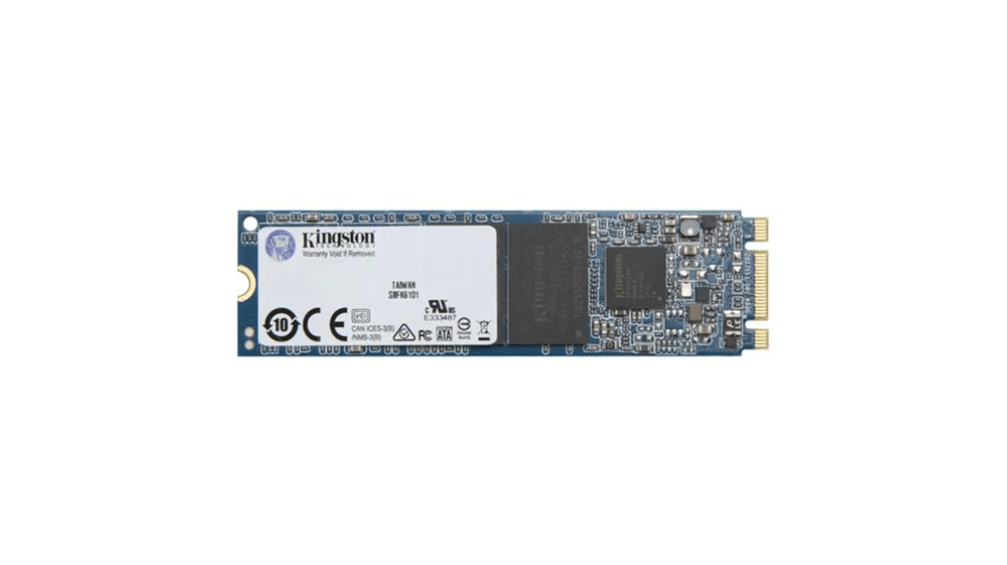 Disco duro SSD interno M.2 2280 Kingston de 128 GB, SATA III, 3D TLC, para aplicaciones industriales