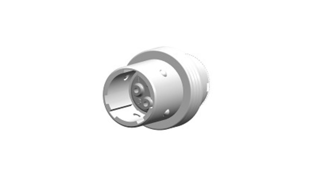 Conector circular Jaeger macho serie Miniature Push-Pull Series de 4 vías macho, IP50, IP54, IP65