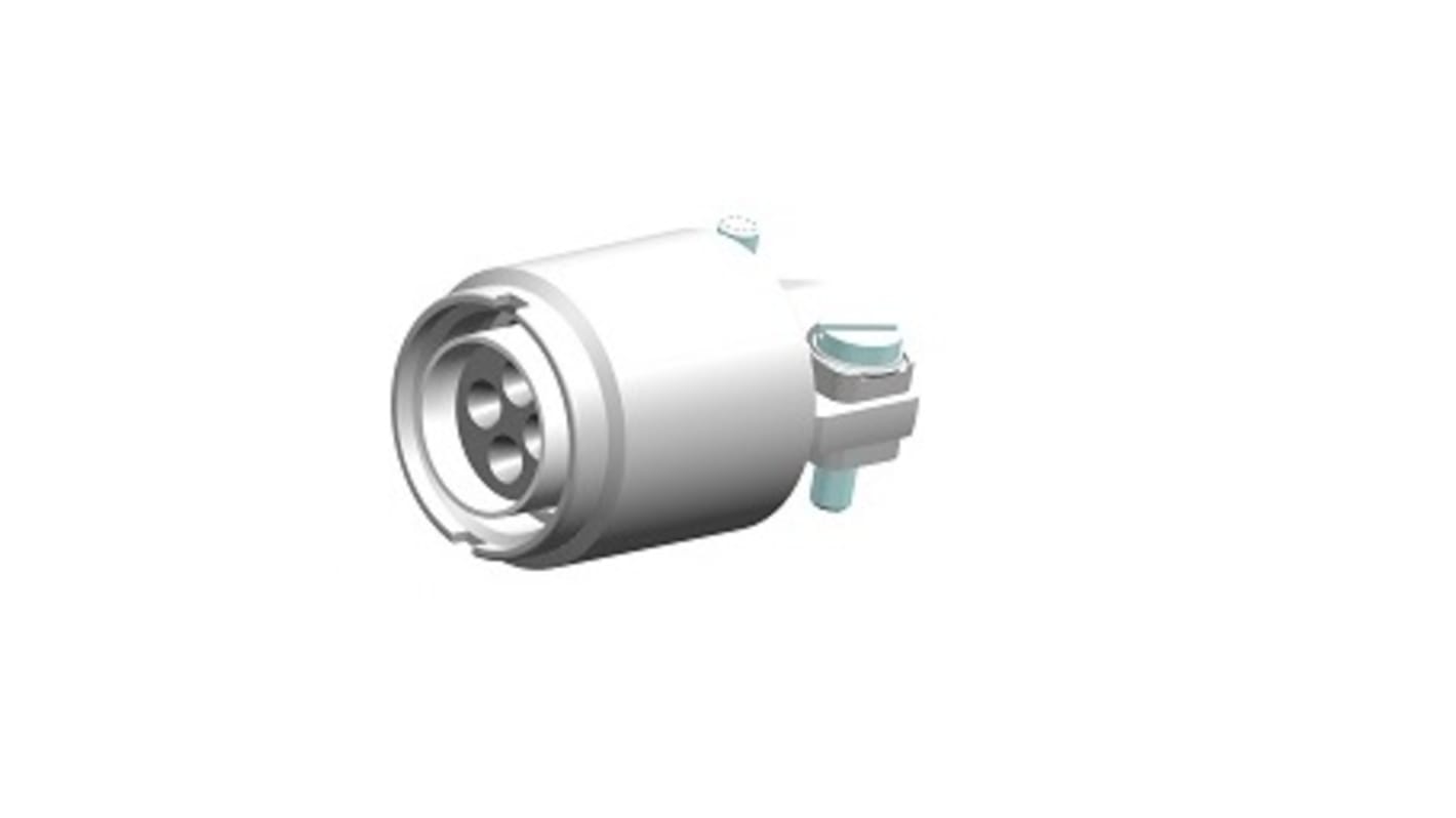 Conector circular Jaeger serie Miniature Push-Pull Series de 4 vías, montaje aéreo, IP50, IP54, IP65