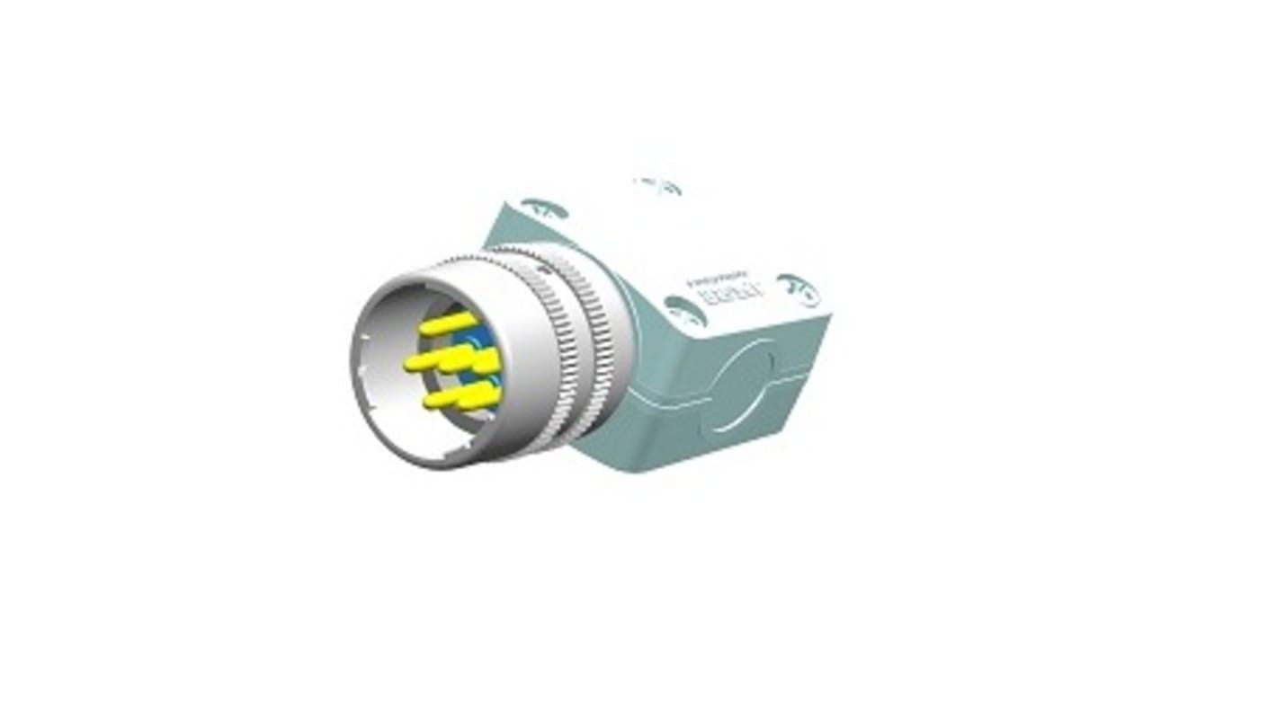 532856006 Jaeger Circular Connector, 6 Contacts, Cable Mount, Plug, Male, IP50, IP54, Rapid