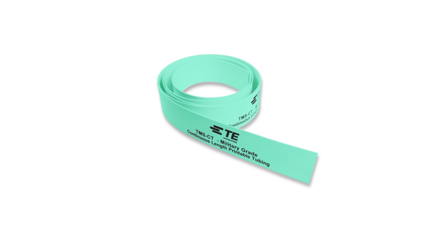 ER9639000 TE Connectivity Cross Linked Polyolefin Green Cable Sleeve