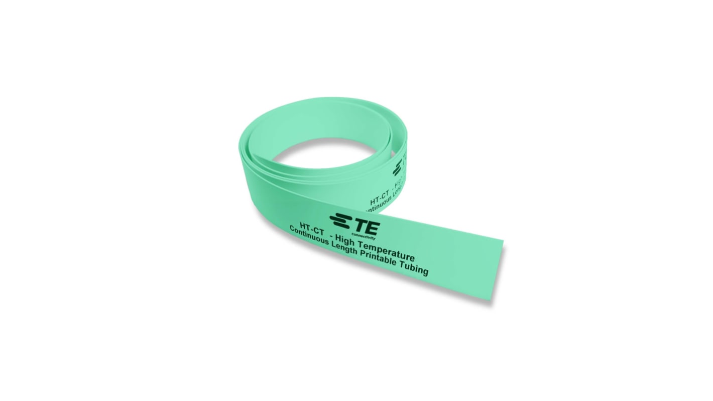 ES1478000 TE Connectivity Cross Linked Polyolefin Green Cable Sleeve