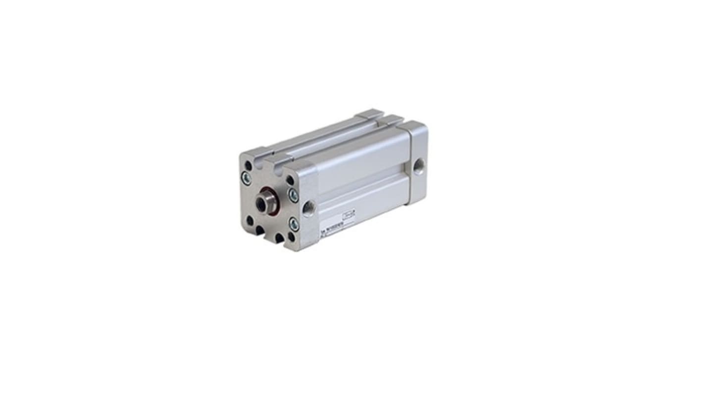 Norgren Pneumatic Compact Cylinder - RA/192025/MX/25, 25mm Bore, 25mm Stroke, RA/192000/M Series, Double Acting