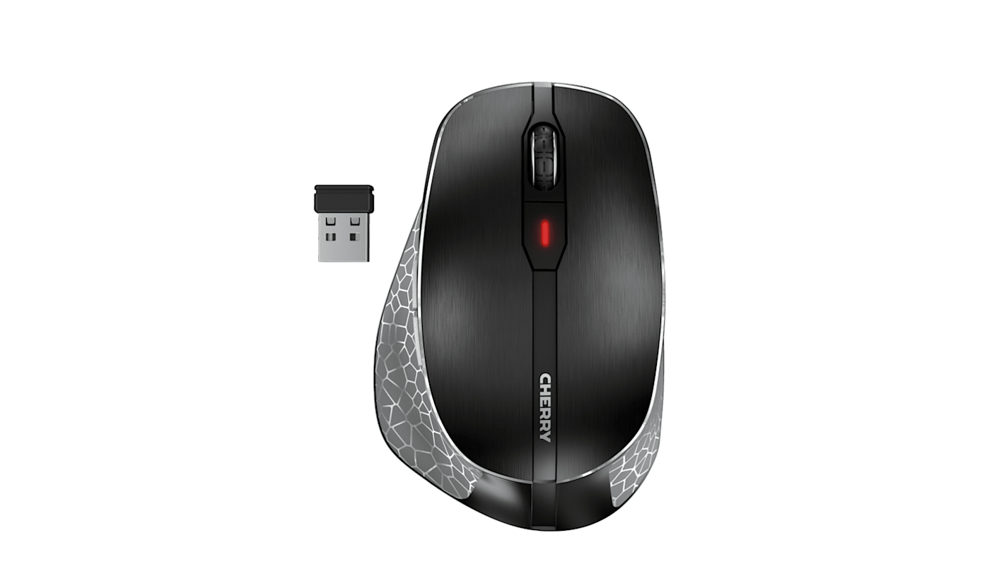 CHERRY Maus Wireless Wireless Optisch 6 Tasten Schwarz