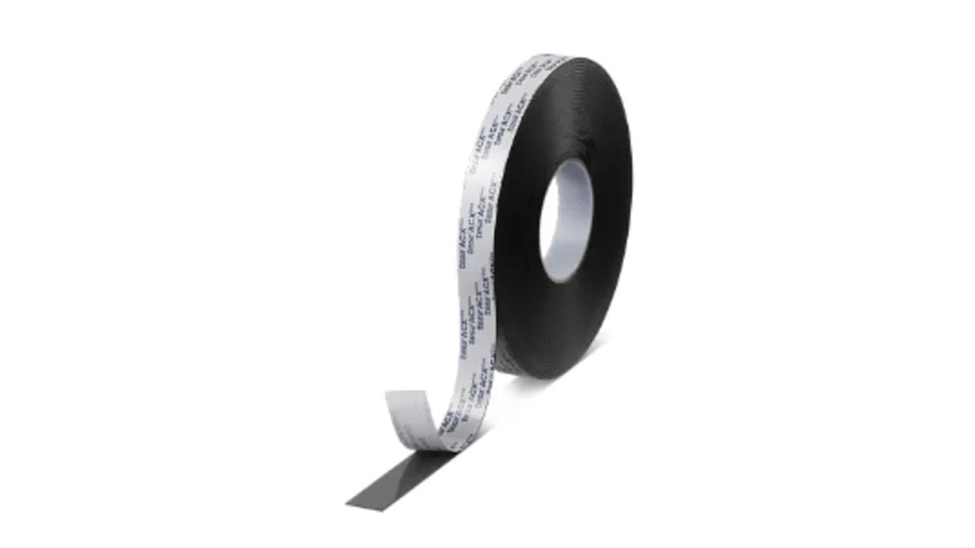 Tesa 7074, 7074 Black Foam Tape, 12mm x 25m, 1mm Thick