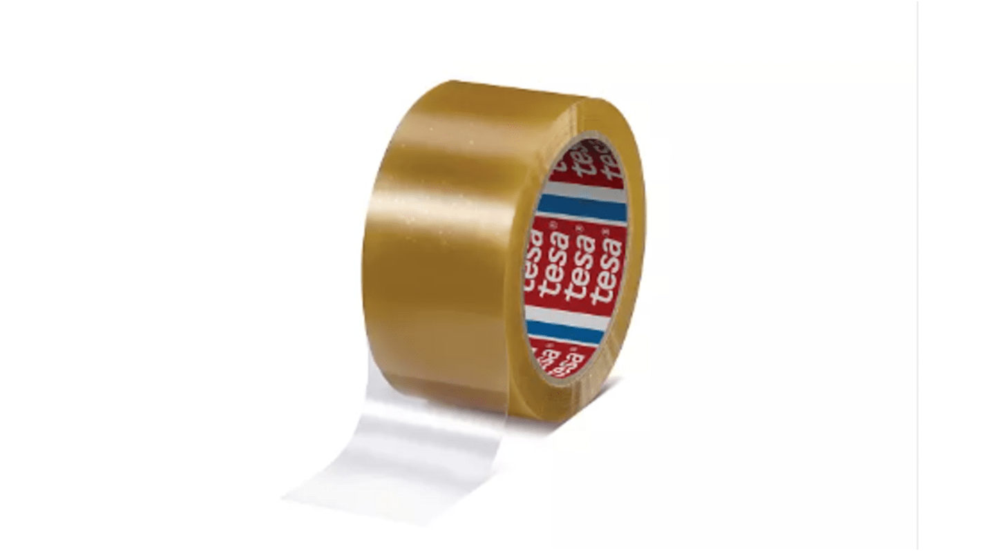 Tesa 60400 60400 Transparent Packing Tape, 66m x 50mm