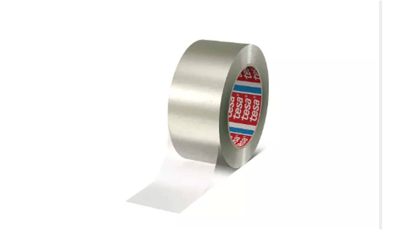 Tesa 60412 60412 Transparent Packing Tape, 66m x 50mm