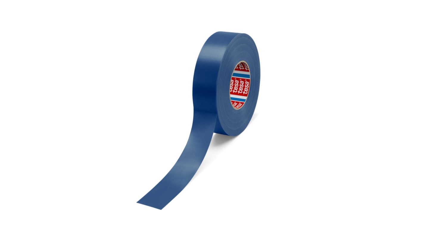 Tesa Tesa 0805 Blue PVC Electrical Tape, 19mm x 20m