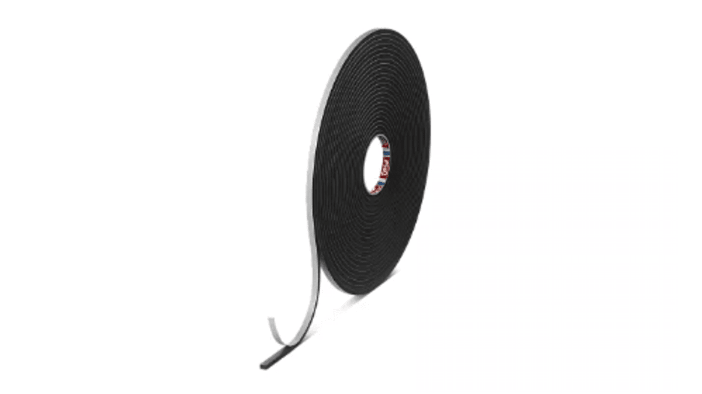 Tesa 61104, 61104 Black Foam Tape, 48mm x 15m, 6.4mm Thick