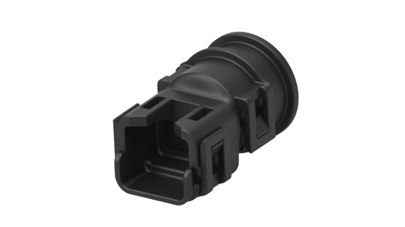Carcasa para conector de automoción TE Connectivity serie Superseal Pro de color Negro, para conectores de 2 contactos
