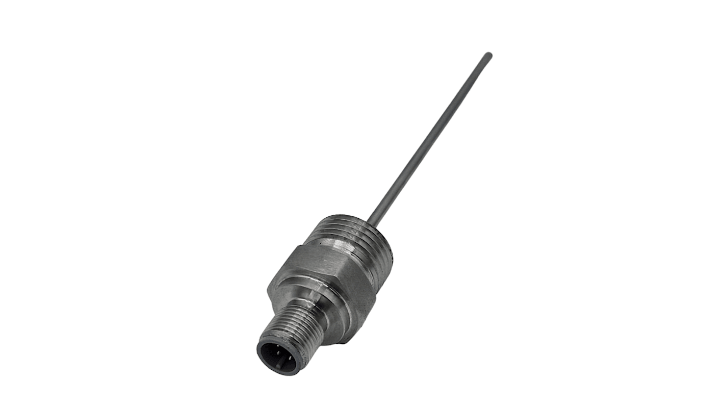 RS PRO PT100 RTD Sensor, 3mm Dia, 200mm Long, 4 Wire, BSP 1/2, Class A +250°C Max