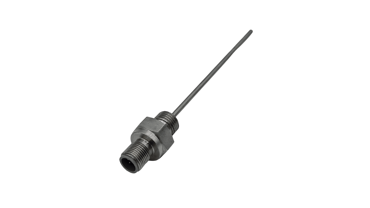 RS PRO PT100 RTD Sensor, 3mm Dia, 150mm Long, 4 Wire, NPT 1/4, +250°C Max