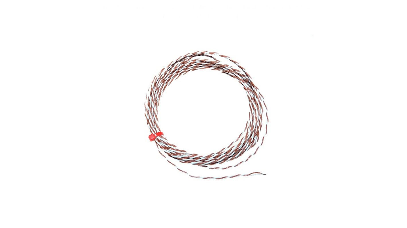 Termopar tipo T RS PRO, Ø sonda 1/0.2mm x 3m, temp. máx +250°C, cable de 3m, conexión Extremo de cable pelado