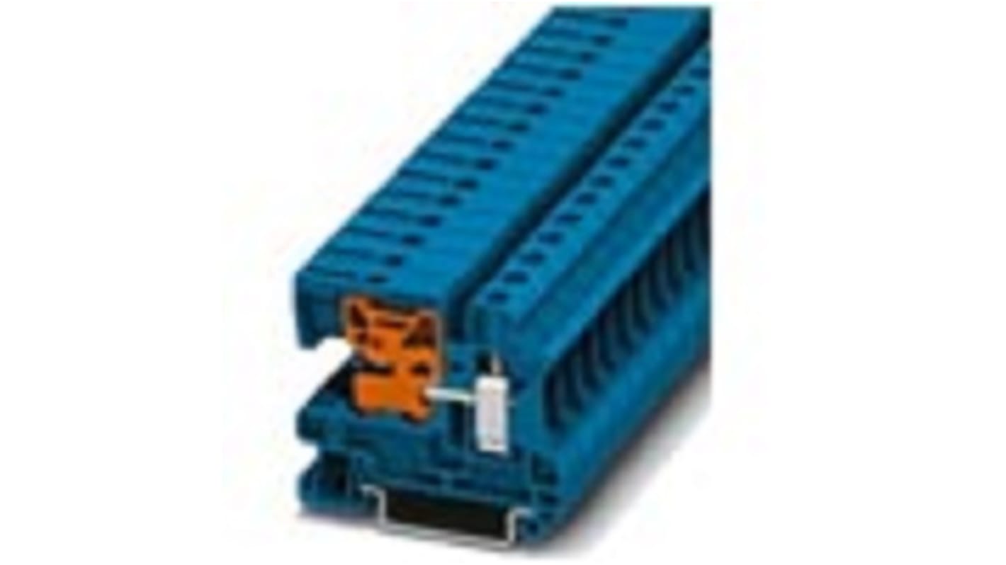 Siemens 8WH DIN-Schienen Reihenklemme Blau, 10mm², 400 V, Schraubanschluss