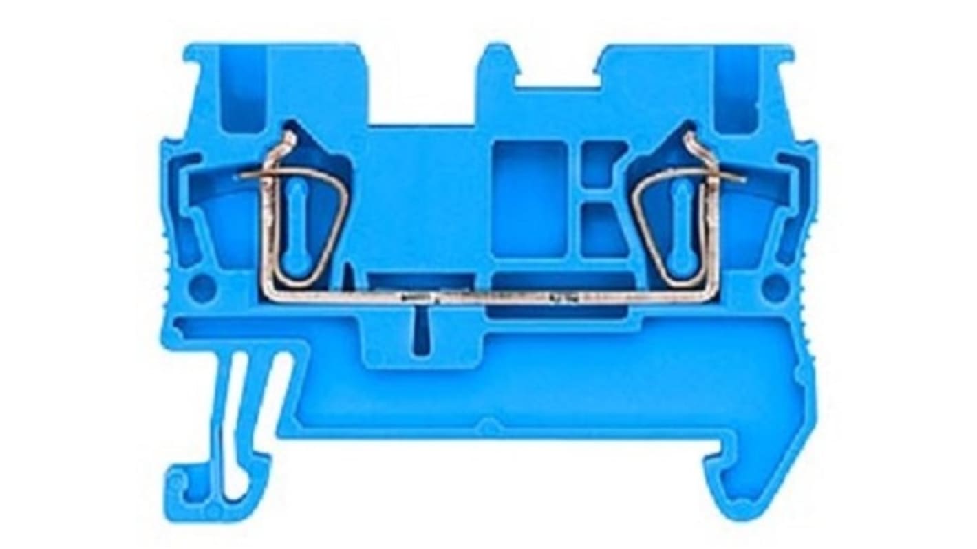 Siemens 8WH DIN-Schienen Reihenklemme Blau, 1.5mm², 500 V, Feder