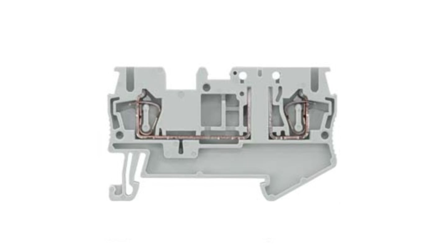 Siemens 8WH Series Grey Din Rail Terminal, 2.5mm², 1-Level, Spring Termination, CSA