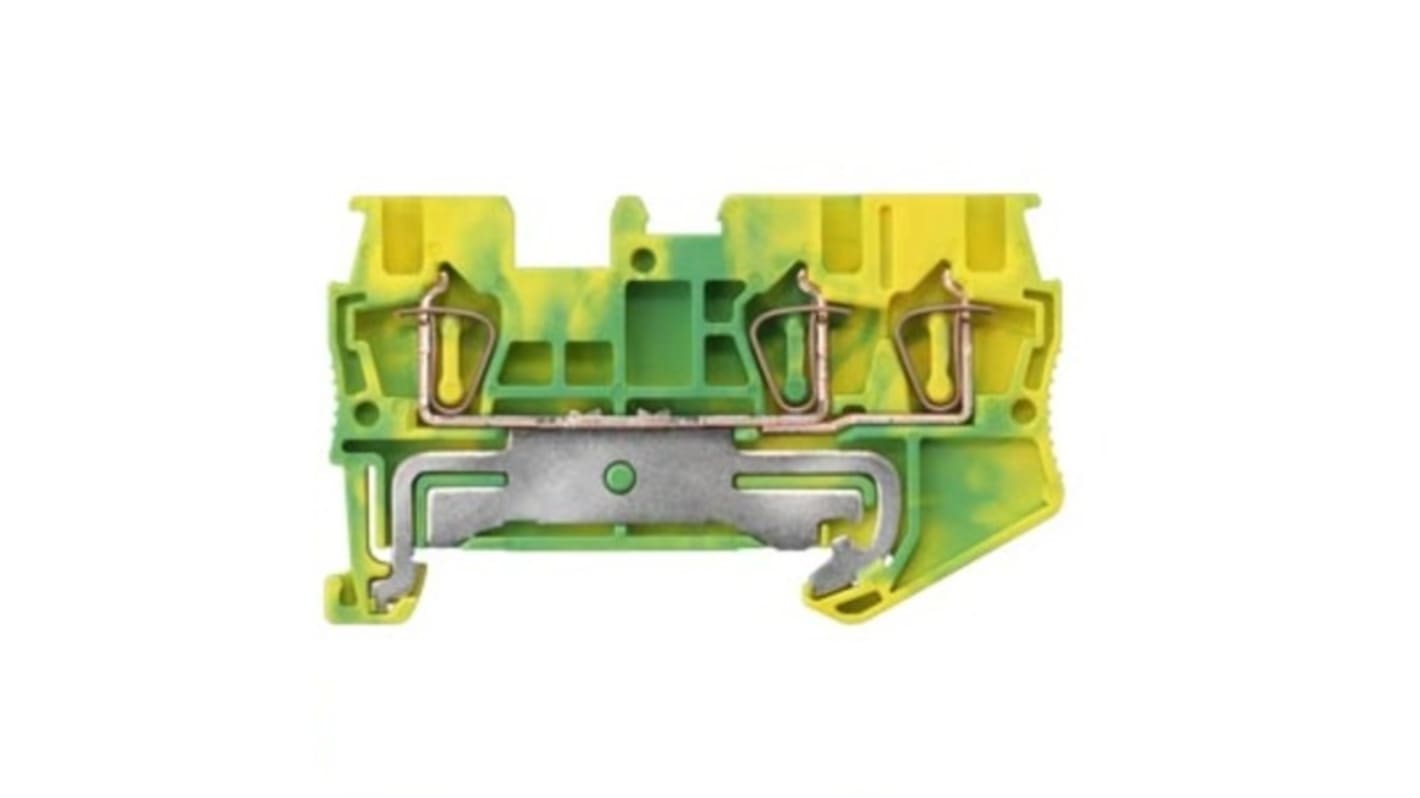 8WH2003-0CE07 | Siemens 8WH Series Green, Yellow Din Rail Terminal, 1 ...