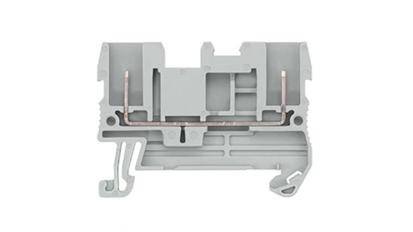 Siemens 8WH Series Blue Din Rail Terminal, 2.5mm², 1-Level, Spring Termination, CSA