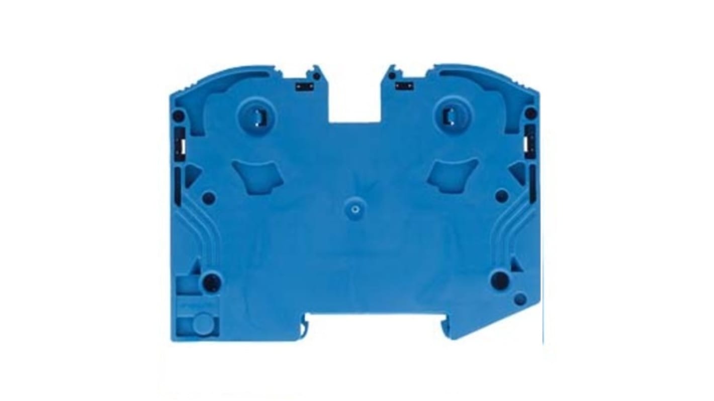 Bloc de jonction Siemens 8WH, 35mm², Enfichable, Bleu