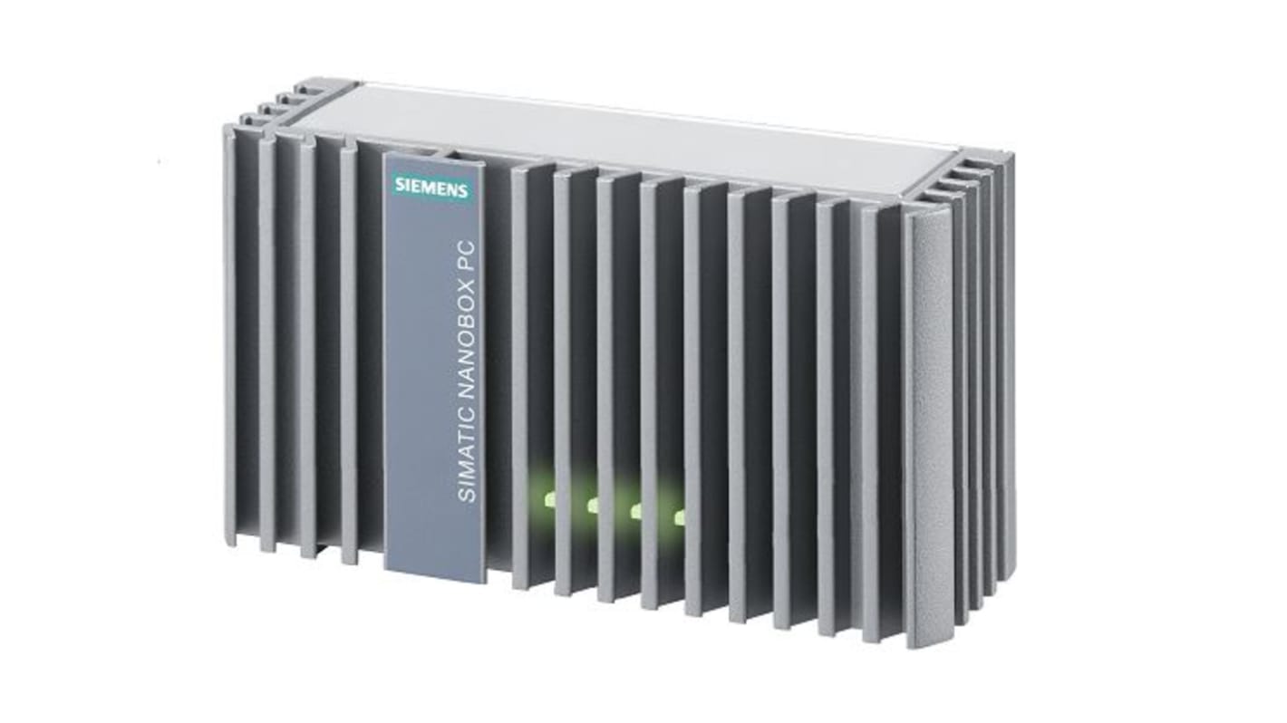 Siemens SIMATIC Industrie-PC 2 Adern, Intel Atom, 8 GB 1,58 GHz IP40 für Windows 10