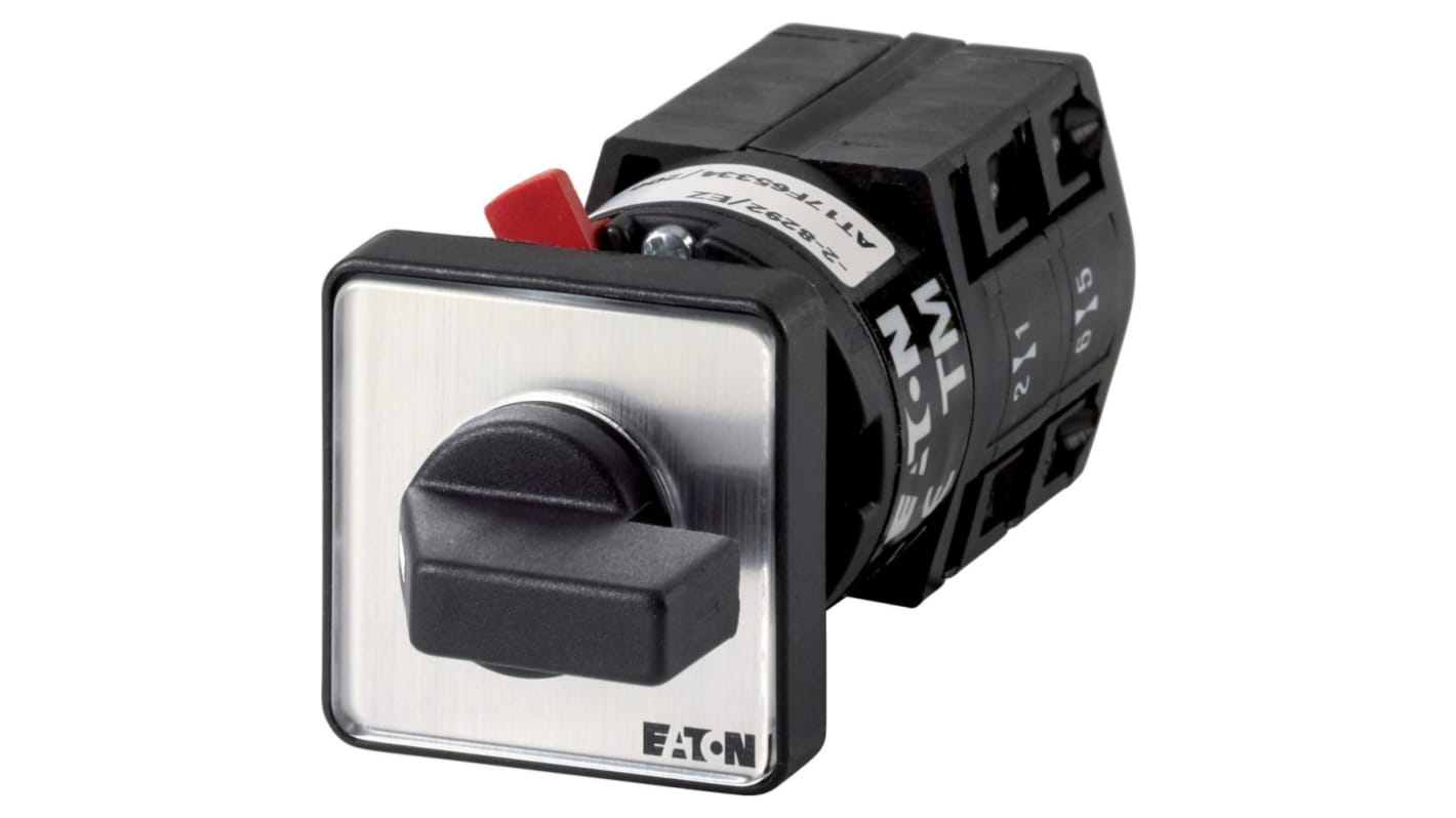 Eaton, 1P 4 Position 60° Multi Step Cam Switch, 500V (Volts), 10A, Toggle Actuator