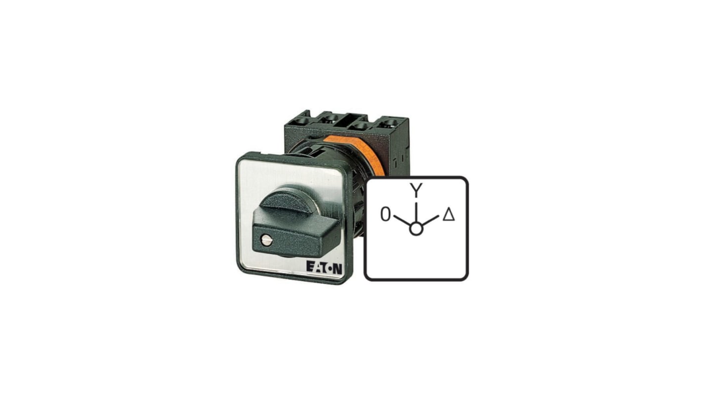 Interruttore Cam Eaton serie Eaton Moeller 000721 T3-4-8410/EZ 3P, 3 posizioni, 32A, 690V (Volts)