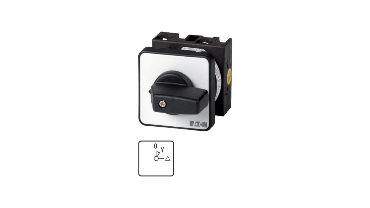 Interruttore Cam Eaton serie Eaton Moeller 009462 T0-1-8180/E 2P, 3 posizioni, 20A, 690V (Volts)