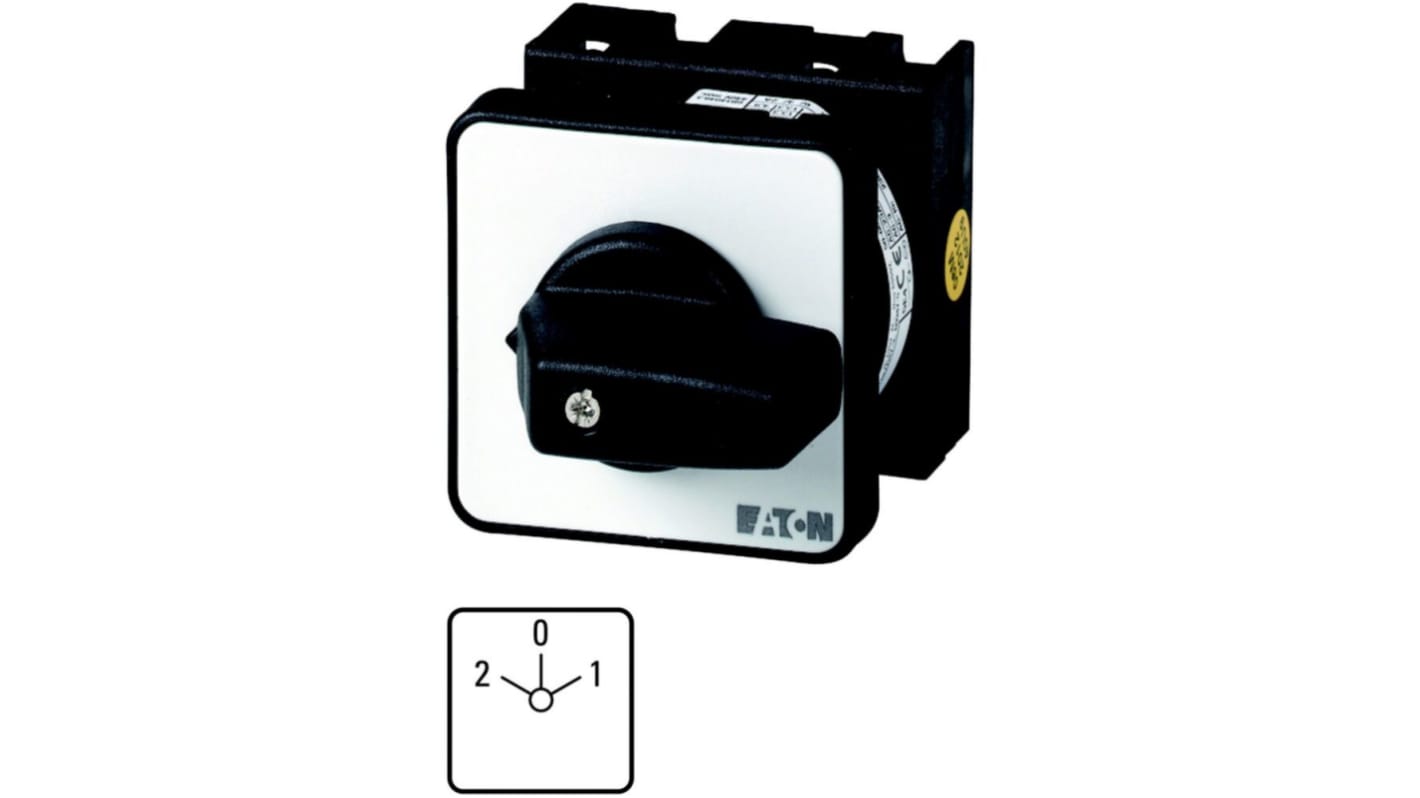 Interruttore Cam Eaton serie Eaton Moeller 012274 T0-3-123/E 3P, 3 posizioni, 20A, 690V (Volts)