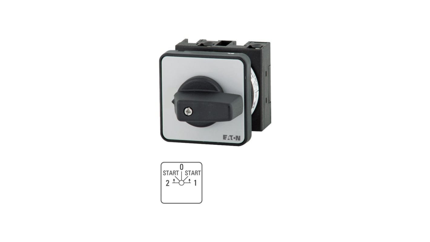 Eaton, 2P 5 Position 45° Motor Control Cam Switch, 690V (Volts), 20A, Toggle Actuator