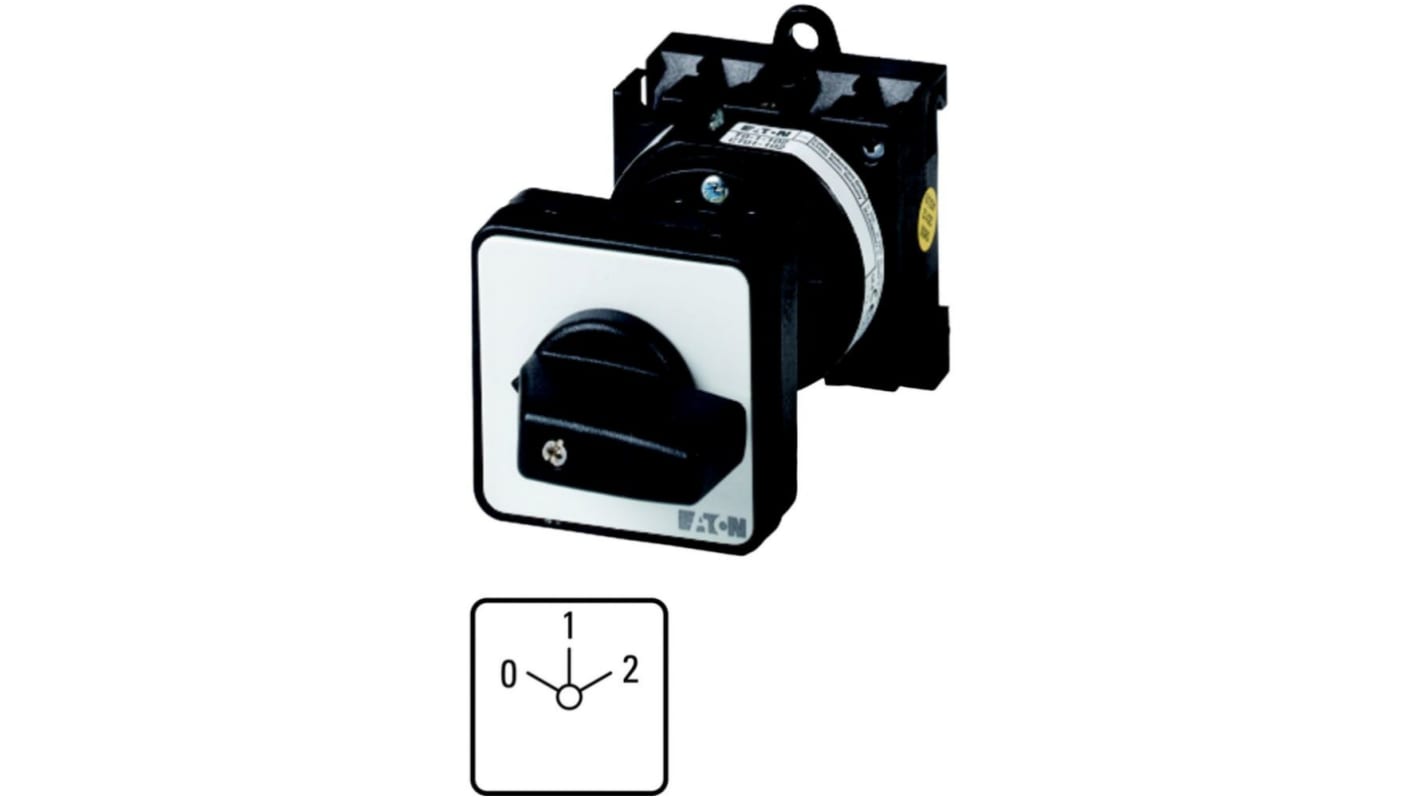 Interruptor de leva, 3 Posiciones, tensión máx. 690V (Volts), corriente máxima 20A Eaton Moeller Series T0